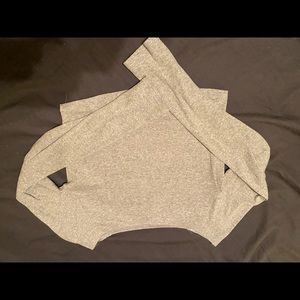 Long sleeve crop top